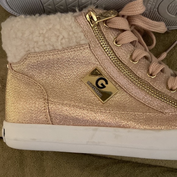 Guess womens Baylee fashion sneakers - Picture 4 of 11